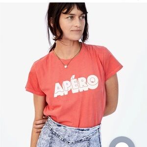 Clare V Apero Classic T Shirt XL